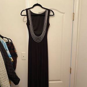 Sexy Black Open back dress!